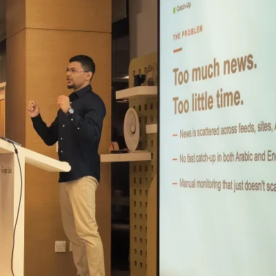 Presenting Catch-Up during the Build with AI session